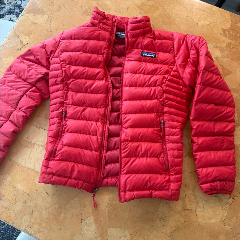 Patagonia Red Puffer Jacket